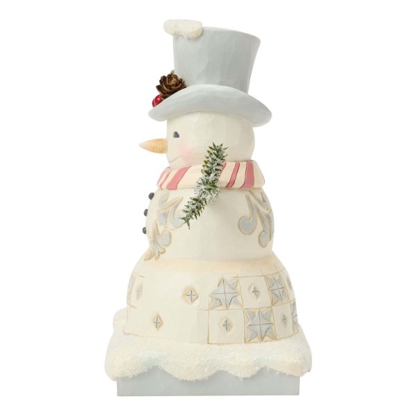 Bonhomme de neige de WhiteWoodland avec un chapeau givré - Heartwood Creek