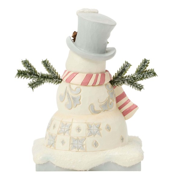 Bonhomme de neige de WhiteWoodland avec un chapeau givré - Heartwood Creek