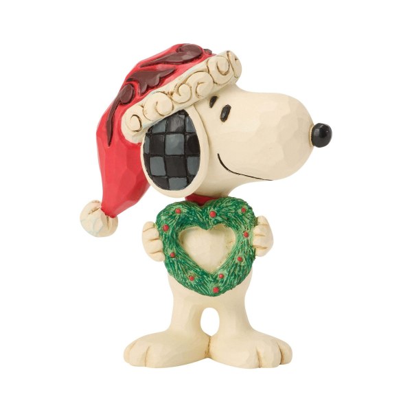 MINI SNOOPY AVEC COURONNE CŒUR - PEANUTS