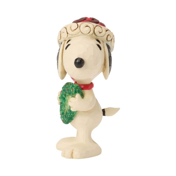 MINI SNOOPY AVEC COURONNE CŒUR - PEANUTS