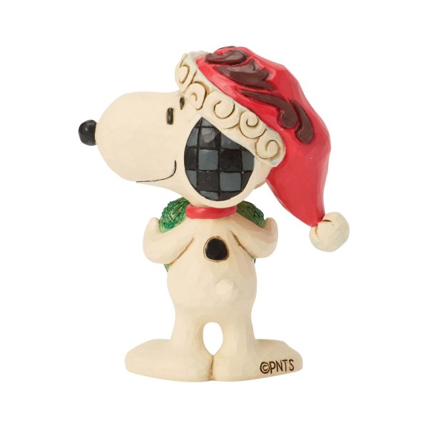 MINI SNOOPY AVEC COURONNE CŒUR - PEANUTS