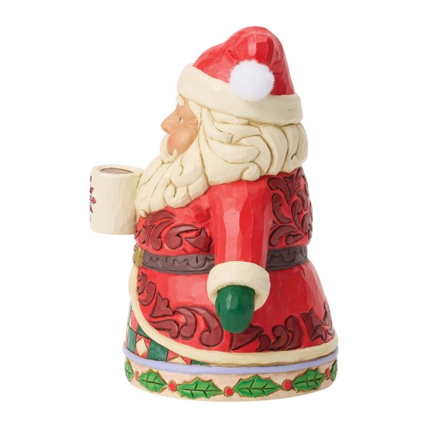 Le Père Noël boit du chocolat chaud - Heartwood Creek