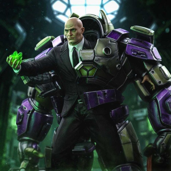 Art Scale Lex Luthor déchainé 30 cm - Iron Studios DC Comics