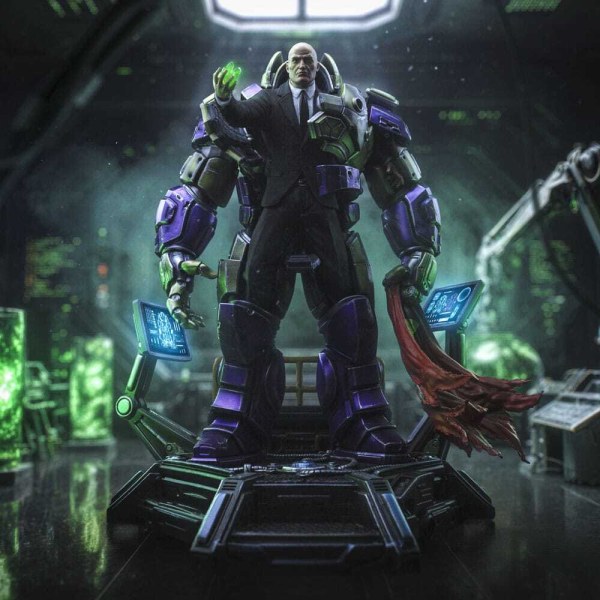 Art Scale Lex Luthor déchainé 30 cm - Iron Studios DC Comics