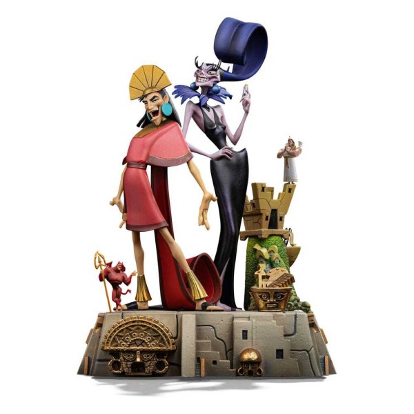 Art Scale Deluxe Kuzko et Yzma 28 cm - Iron Studios Kuzco