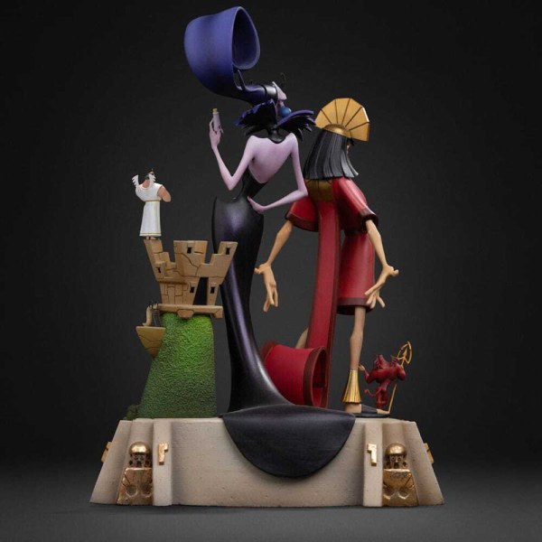 Art Scale Deluxe Kuzko et Yzma 28 cm - Iron Studios Kuzco