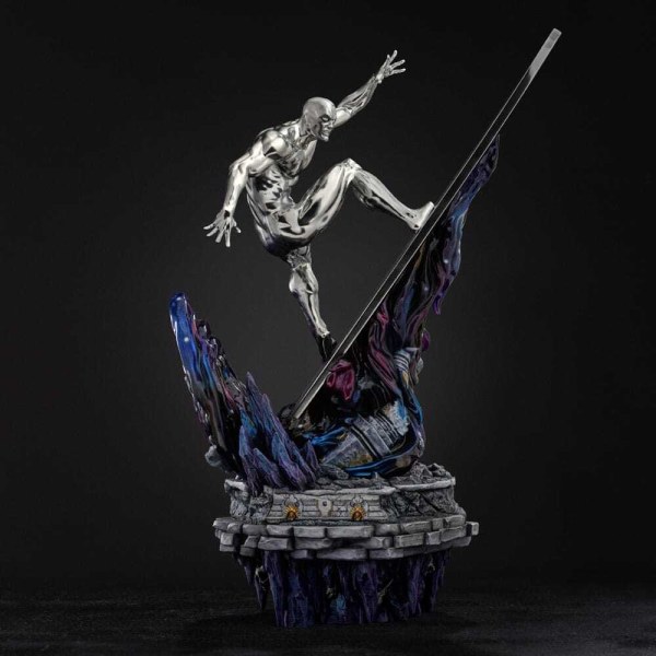 Art Scale Deluxe Diorama du Surfeur d'argent 36 cm - Marvel Comics Infinity Gauntlet