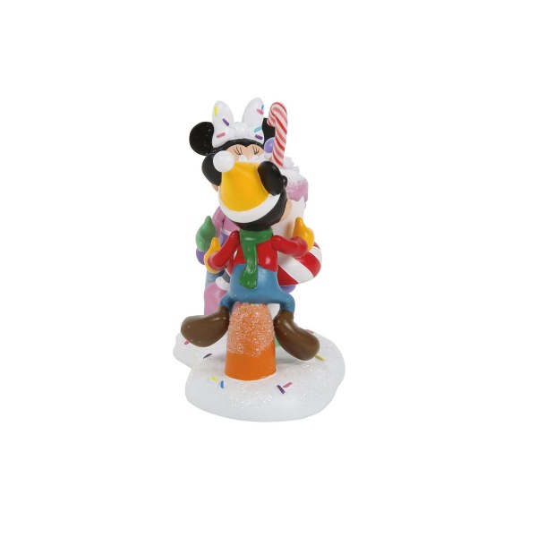 MICKEY ET MINNIE PARTAGENT UN CHOCOLAT - DISNEY VILLAGE