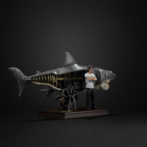 Art Scale Deluxe Steven Spielberg, 50e anniversaire des Dents de la mer, 27 cm - Iron Studios