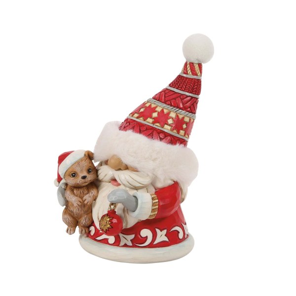 GNOME QUI ÉTREINT UN ADORABLE CHIOT - HEARTWOOD CREEK