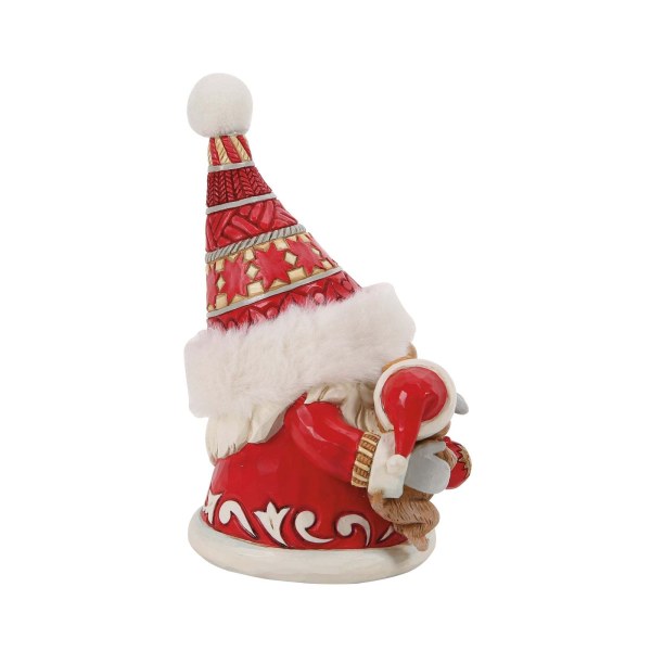 GNOME QUI ÉTREINT UN ADORABLE CHIOT - HEARTWOOD CREEK