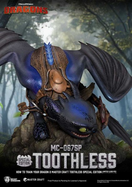 How To Train Your Dragon 2 statuette Master Craft Toothless 38 cm