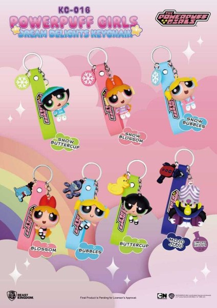 Porte-clés Lilo des Super Nanas, boîte surprise, Dream Delights, assortiment de 5 cm