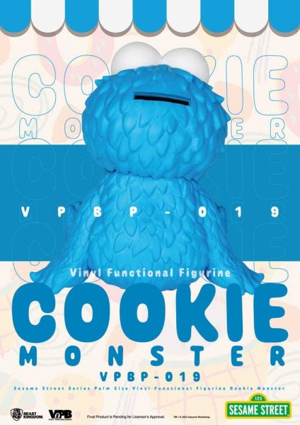 Sesame Street Piggy Bank tirelire Cookie Monster 12 cm