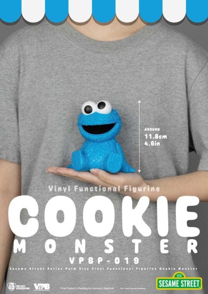 Sesame Street Piggy Bank tirelire Cookie Monster 12 cm