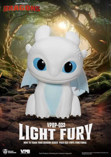 Dragons tirelire Fury Blanc 12 cm
