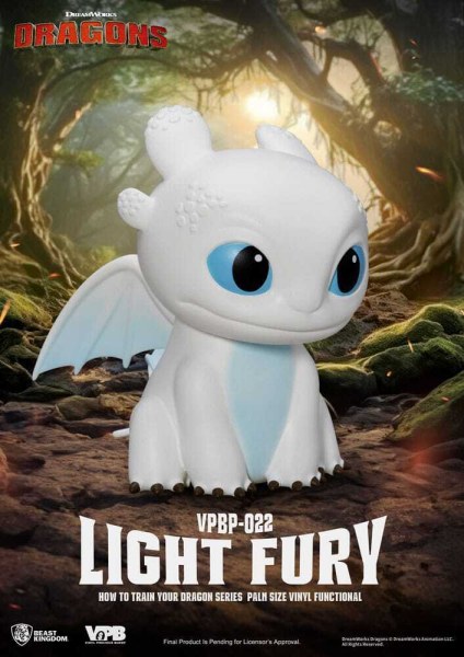 Dragons tirelire Fury Blanc 12 cm