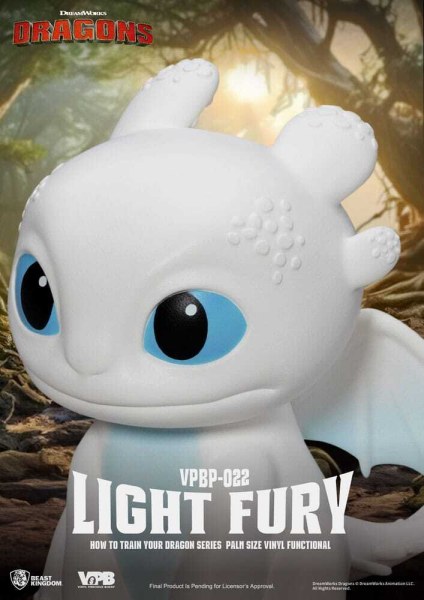 Dragons tirelire Fury Blanc 12 cm