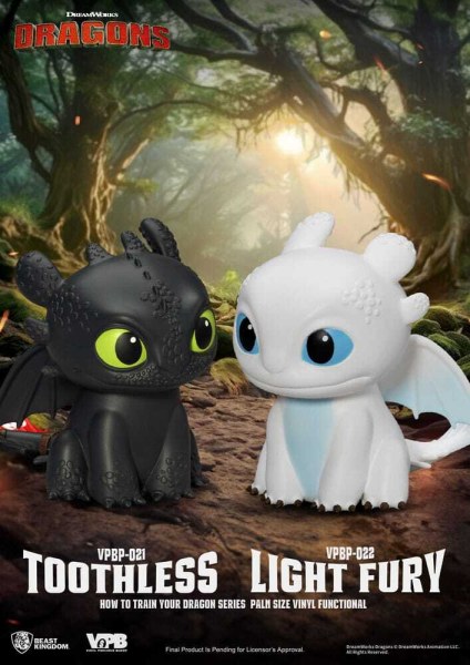 Dragons tirelire Fury Blanc 12 cm