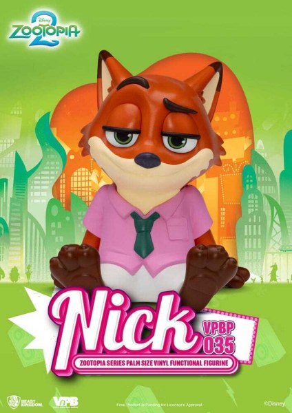 Zootopie tirelire Nick 15 cm