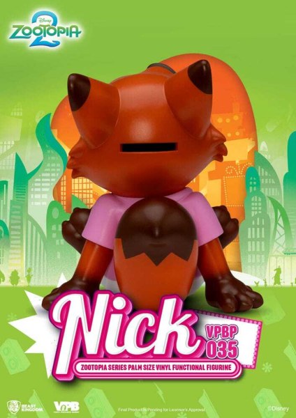 Zootopie tirelire Nick 15 cm