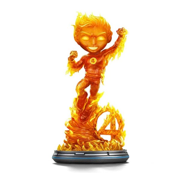 Fantastic Four figurine Mini Co. PVC La torche humaine 21 cm