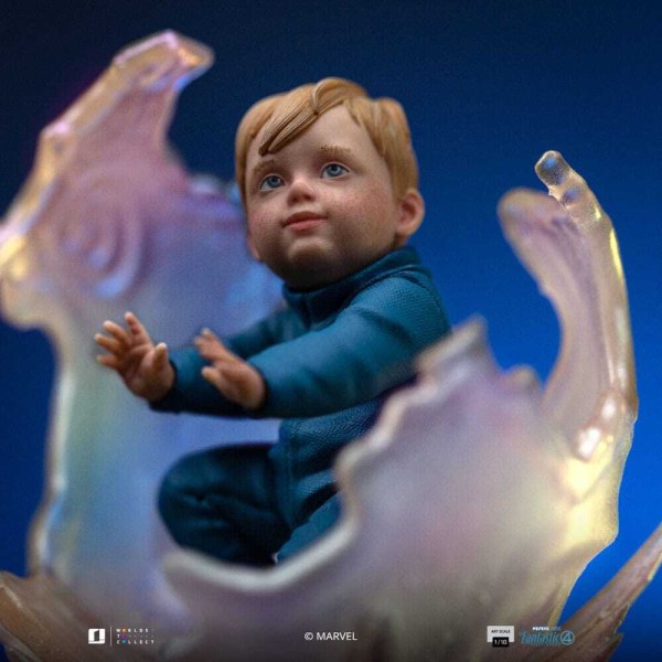 Fantastic Four statuette 1/10 Art Scale La femme invisible et Franklin 28 cm