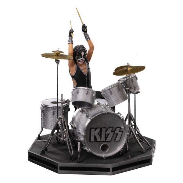 Kiss statuette Art Scale 1/10 Peter Criss Edtition Limitée 22 cm