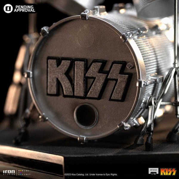 Kiss statuette Art Scale 1/10 Peter Criss Edtition Limitée 22 cm