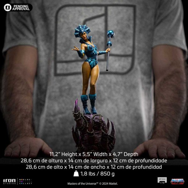 Les maîtres de l'univers statuette 1/10 Art Scale Evil-Lyn Color Variant 28 cm
