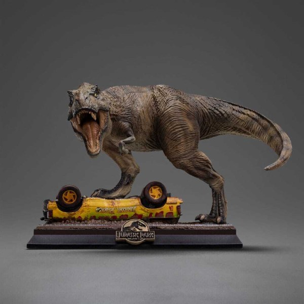 Jurassic Park Icons statuette T-Rex Attack 15 cm