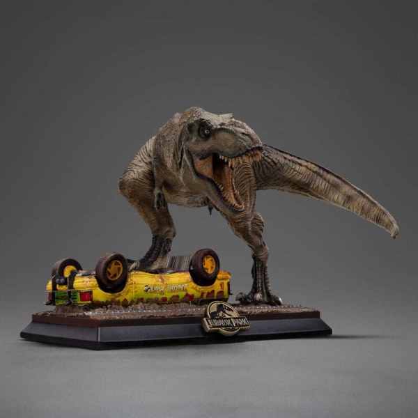 Jurassic Park Icons statuette T-Rex Attack 15 cm