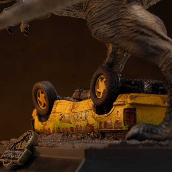 Jurassic Park Icons statuette T-Rex Attack 15 cm