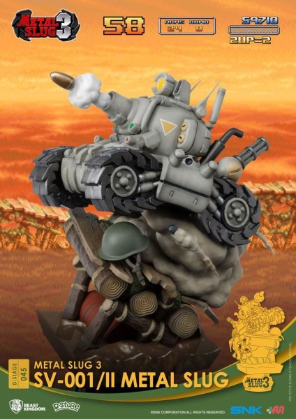 Metal Slug diorama PVC D-Stage SV-001/II Metal Slug 16 cm