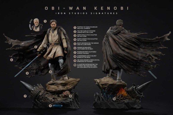 Art Scale Obi-Wan Kenobi signature 26 cm - Iron Studios Star Wars