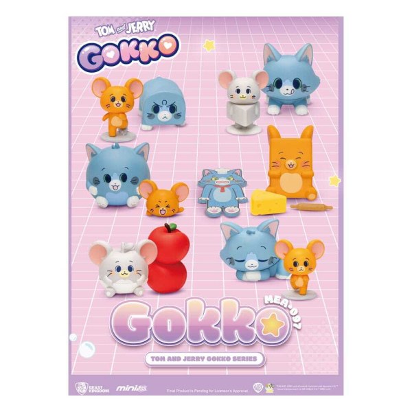 Figurines Tom & Jerry Assortiment Blind Box Série Gokko (6)