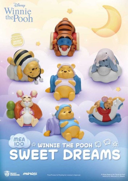 Assortiment de figurines Winnie l'Ourson Mini Egg Attack Blind Box doux rêves 6 cm (6)