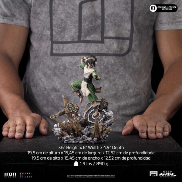 Art Scale Toph 20 cm - Iron Studios Avatar : Le Dernier Maître de l'Air