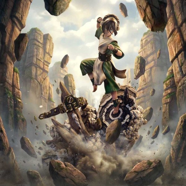 Art Scale Toph 20 cm - Iron Studios Avatar : Le Dernier Maître de l'Air