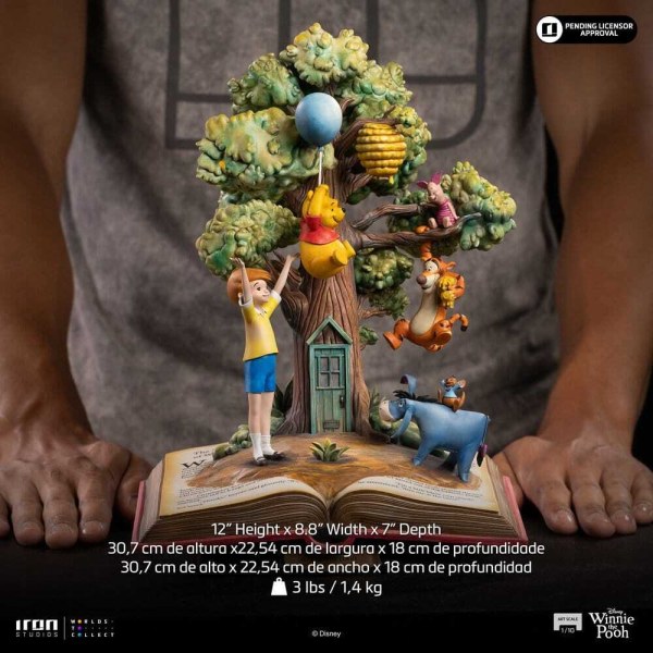 Art Scale Deluxe Winnie l'Ourson et ses amis (100e anniversaire) 31 cm - Iron Studios Disney Classics