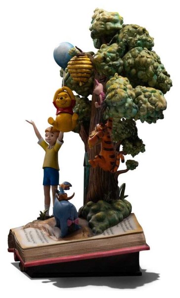 Art Scale Deluxe Winnie l'Ourson et ses amis (100e anniversaire) 31 cm - Iron Studios Disney Classics