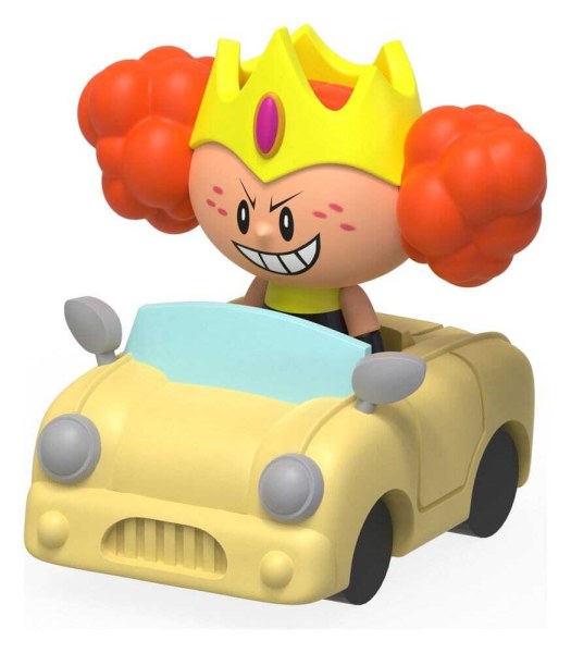 Les super-nanas Pull Back Car Blind Box 5 cm Sortiment (6)
