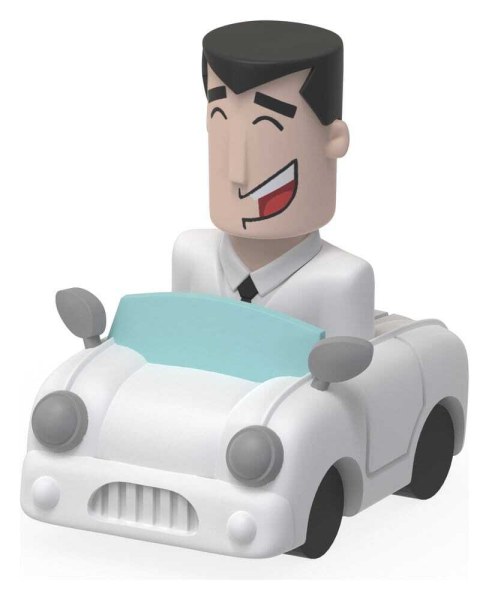 Les super-nanas Pull Back Car Blind Box 5 cm Sortiment (6)