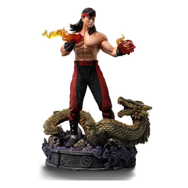 Statuette Mortal Kombat à Art Scale 1/10, Liu Kang, 23 cm