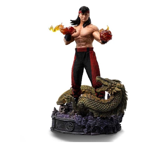 Statuette Mortal Kombat à Art Scale 1/10, Liu Kang, 23 cm