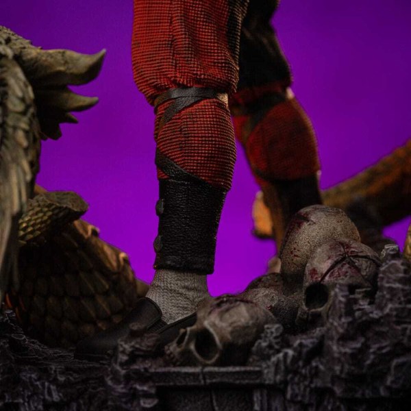 Statuette Mortal Kombat à Art Scale 1/10, Liu Kang, 23 cm