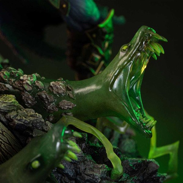 Statuette Maîtres de l’Univers 1/10 Art Scale Deluxe Skeletor Déchaîné 23 cm