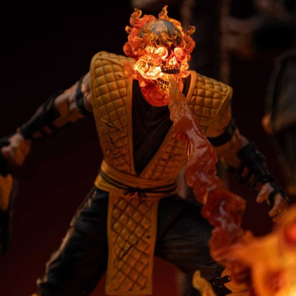 Mortal Kombat statuette 1/10 Deluxe Art Scale Scorpion Fatality 27 cm