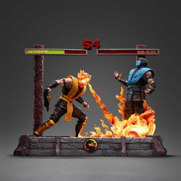 Mortal Kombat statuette 1/10 Deluxe Art Scale Scorpion Fatality 27 cm