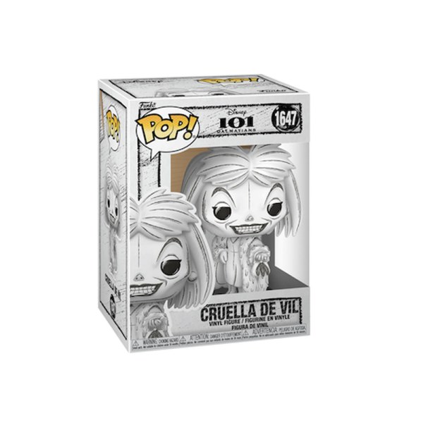 FUNKO POP! 1647 Cruella De Vil esquissée - Disney 101 Dalmatiens